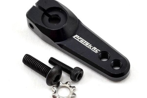 Protek RC PTK7819BK  Aluminum Replacement Clamping Servo Horn (Black) (25T-Protek)