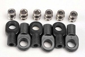 Traxxas 2742X ROD ENDS SHRT/HOLLOW BALLS (6)