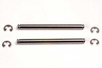 Traxxas 2640 Suspension pins, 44mm (2) w/ e-clips