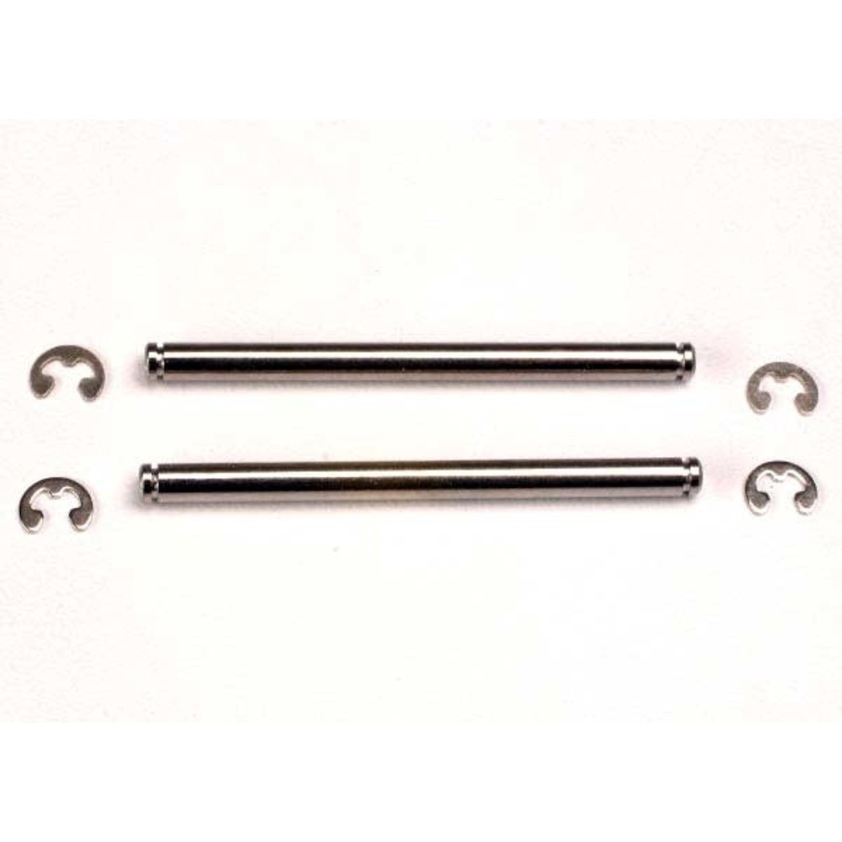 Traxxas 2640 Suspension pins, 44mm (2) w/ e-clips