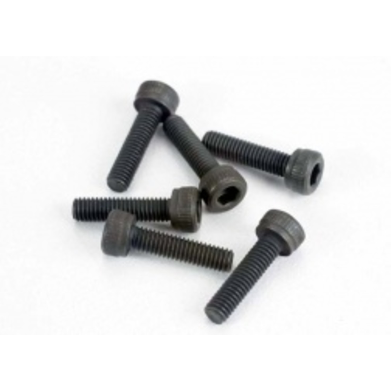 Traxxas 2584 Head screws, 3x12mm cap-head machine (hex drive) (6) (TRX 2.5, 2.5R, 3.3)