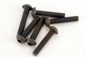 Traxxas 2579  SCREWS BUTTON-HEAD 3X15MM HEX