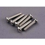 Traxxas 2561 Screws, 3x12mm roundhead machine (6)