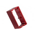 Traxxas 2253 Servo case, aluminum (red-anodized) (middle) (for 2255 servo)