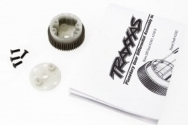 Traxxas 2381X Main diff with steel ring gear/ side cover plate/ screws (Bandit®, Stampede®, Rustler®)