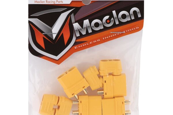 Maclan Racing MCL4114 Maclan XT90 Female Connectors (4)