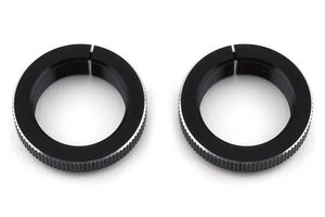 Hot Racing HRAAON156BX01  Hot Racing Arrma 6S Aluminum Shock Collar Clamp (Black) (2)