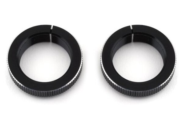 Hot Racing HRAAON156BX01  Hot Racing Arrma 6S Aluminum Shock Collar Clamp (Black) (2)