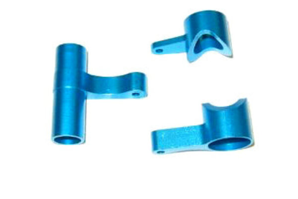 Redcat Racing Blue aluminum servo saver and bell crank