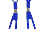 Redcat Racing 81609B  Aluminum Front Upper Suspension Arm (2pcs)(Blue)