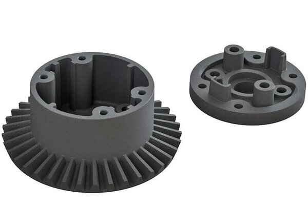 ARRMA AR310872 Diff Case Set 37T Main Gear BLX 3S