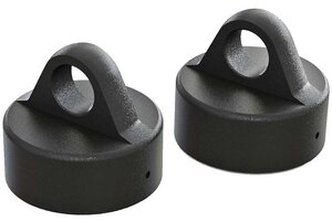 ARRMA AR330491   Shock Cap Aluminum, Black (2): 6S
