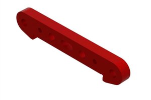 ARRMA ARA330557  Aluminum Rear Suspension Mount (Red)