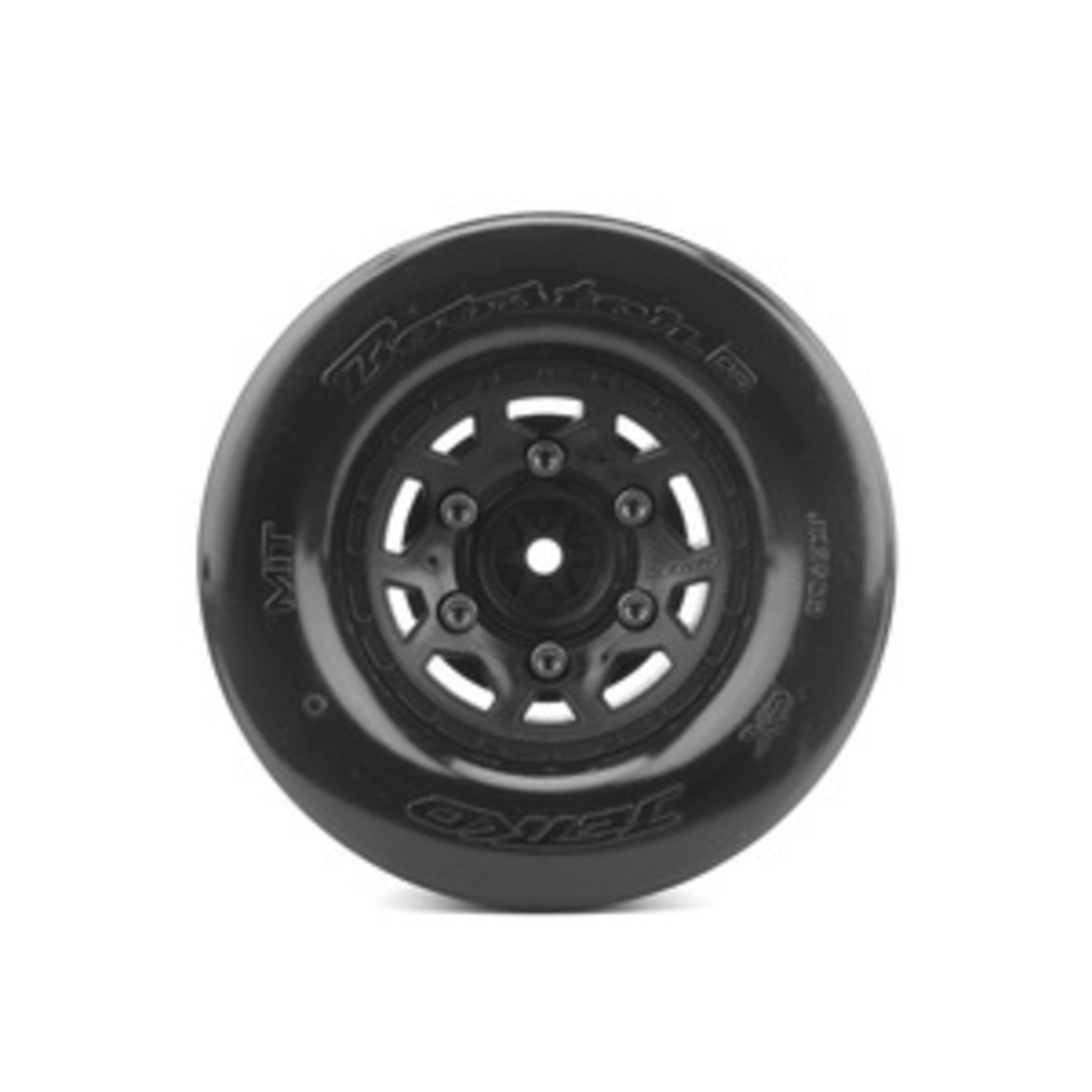 Jetko Tires JKO2902CBUSGBB3  1/10 DR Booster RR Rear Tires, Ultra Soft, Belted, Mounted on Black Claw Rims, 14mm(Arrma Senton 3S)