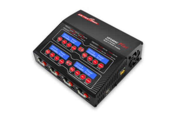 Ultra Power Technology UPTUP240ACPLUS  UP240 AC PLUS 240W 4-PORT Multi-Chemistry AC/DC Charger