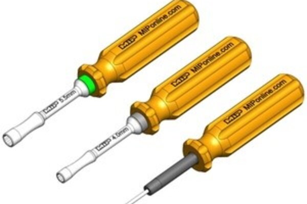 MIP - Moore's Ideal Products MIP9518  MIP Losi Mini-T/B 2.0 Series Wrench Set, Metric (3), 4.0mm,