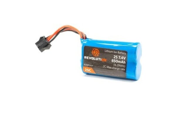 RVO RVOF1207  7.4v 850mAh Li-ion battery: ASPX
