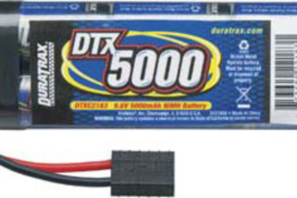 DURATRAX DTXC2183  NiMH 9.6V 5000mAh Hump TRA Plug