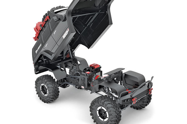 Redcat Racing RER09587   EVEREST-GEN7-PRO-BLACK Redcat Everest Gen7 PRO RC Scale Crawler - 1:10 Brushed Rock Crawler