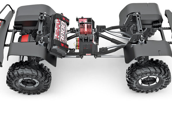 Redcat Racing RER09587   EVEREST-GEN7-PRO-BLACK Redcat Everest Gen7 PRO RC Scale Crawler - 1:10 Brushed Rock Crawler
