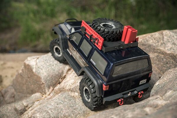 Redcat Racing RER09587   EVEREST-GEN7-PRO-BLACK Redcat Everest Gen7 PRO RC Scale Crawler - 1:10 Brushed Rock Crawler