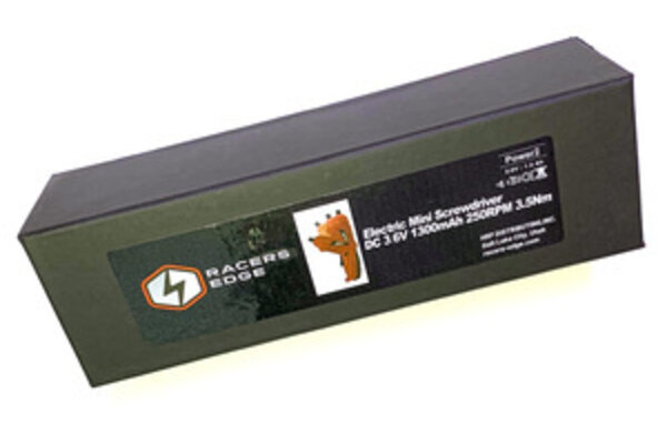 Racers Edge RCE7200 Electric Mini Screwdriver w/ Titanium Metric Bits (4pcs)