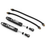 Yeah Racing YEA-DDP-100BK  Yeah Racing Desert Lizard Piggyback Shocks w/Reservoir (Black) (2) (100mm)