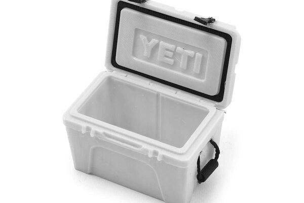 Exclusive RC EXC-ERC-10-9023-W Exclusive RC Scale Yeti Cooler (White) (Miniature Scale Accessory)