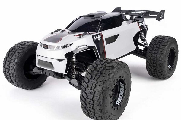 Redcat Racing KAIJU- WHITE : RER14420 Redcat KAIJU EXT 1/8 Scale 6S Ready Monster Truck