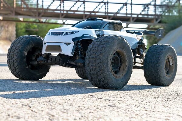 Redcat Racing KAIJU- WHITE : RER14420 Redcat KAIJU EXT 1/8 Scale 6S Ready Monster Truck