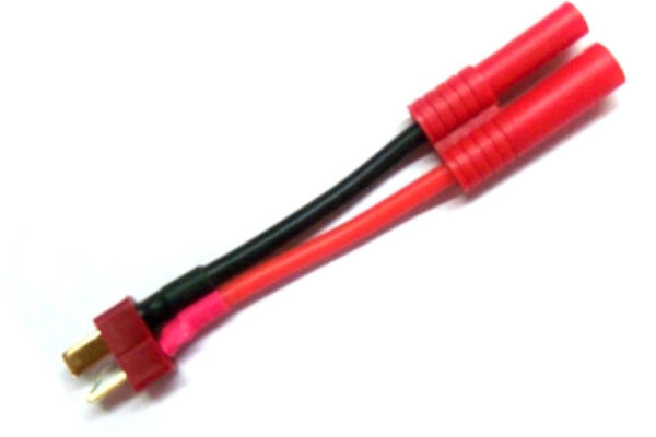 Redcat Racing ST-4BTOT  4.0 Banana Plug to Male T Plug