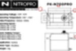 NitroPro FK-N700PRO  BRUSHLESS WATERPROOF SERVO
