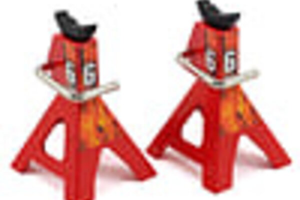 Yeah Racing YEA-YA-0374RD  Yeah Racing Height Adjustable 6 Ton Jack (Red) (2)