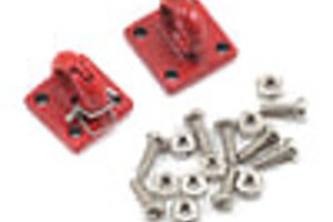 Yeah Racing YEA-YA-0462RD  Yeah Racing Four Bolt Tow Ring (Red) (2)