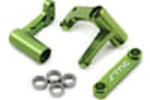 ST Racing Concepts SPTST3743XG  ALUMINUM STEERING BELLCRANK SYSTEM W/ BEARINGS (GREEN) ST Racing Concepts SPTST3743XG  ALUMINUM STEERING BELLCRANK SYSTEM W/ BEARINGS (GREEN)