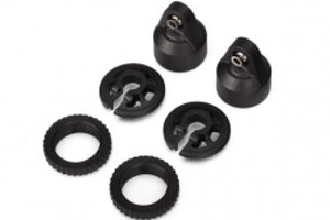 Traxxas 7764 Shock caps, GTX shocks/ spring perch/ adjusters/ 2.5x14mm CS (2) (for 2 shocks)