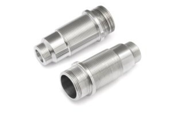 Maverick MVK150187  Aluminum Shock Body Set (Silver 2pcs)