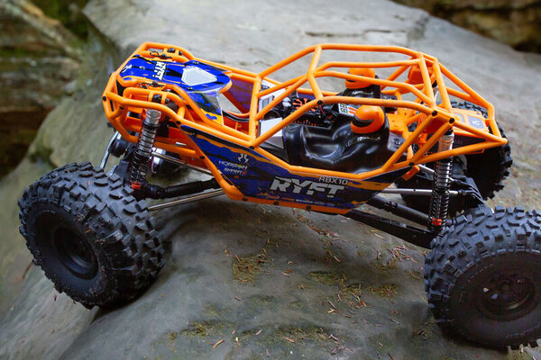 Axial Racing AXI03005T2 1/10 RBX10 Ryft 4WD Brushless Rock Bouncer RTR, Black