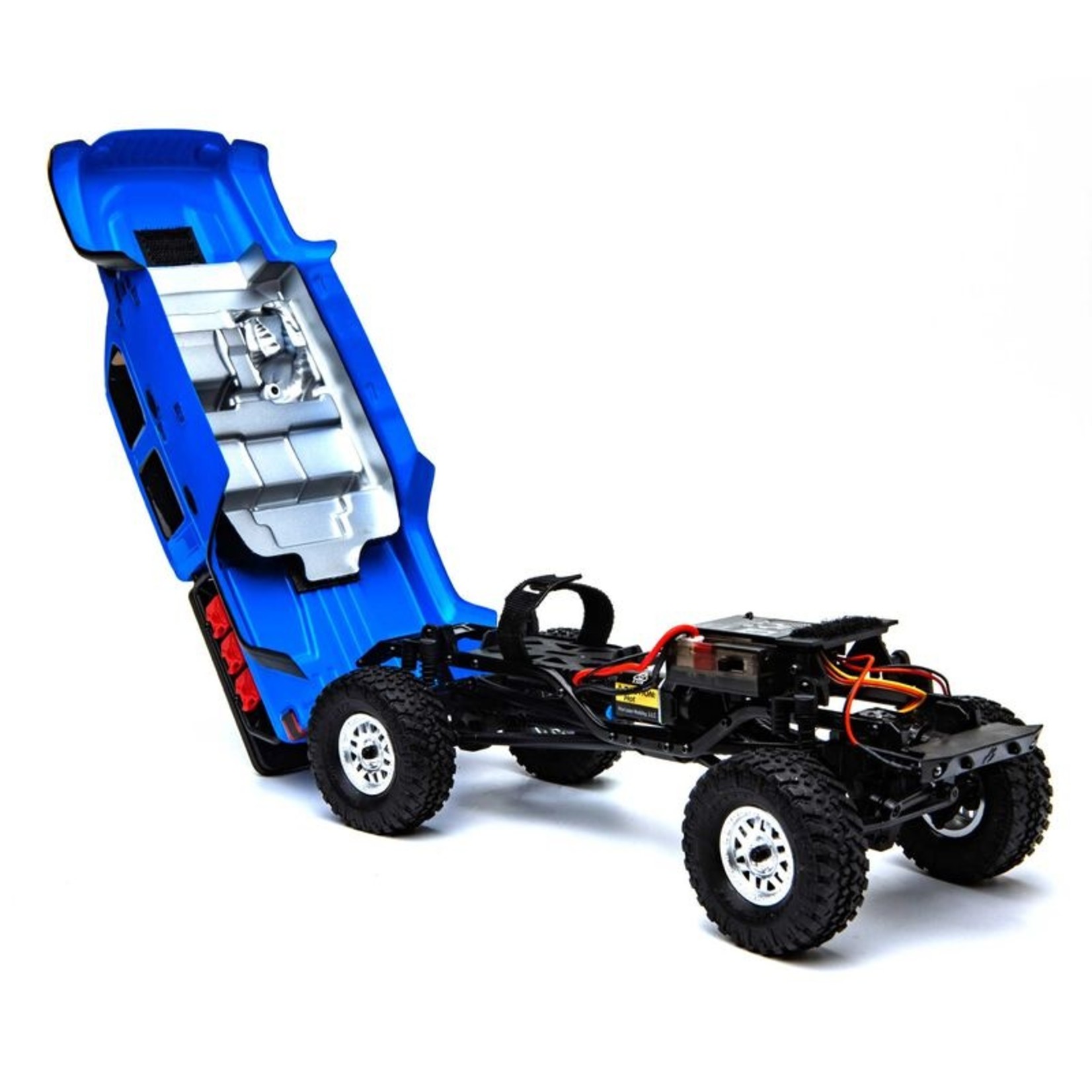 Axial Racing AXI00005T2  1/24 SCX24 Jeep JT Gladiator 4WD Rock Crawler Brushed RTR, Blue