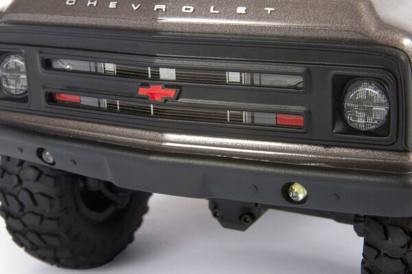 Axial Racing AXI00001T2  SCX24 1967 Chevrolet C10 1/24 4WD-RTR, Dark Silver