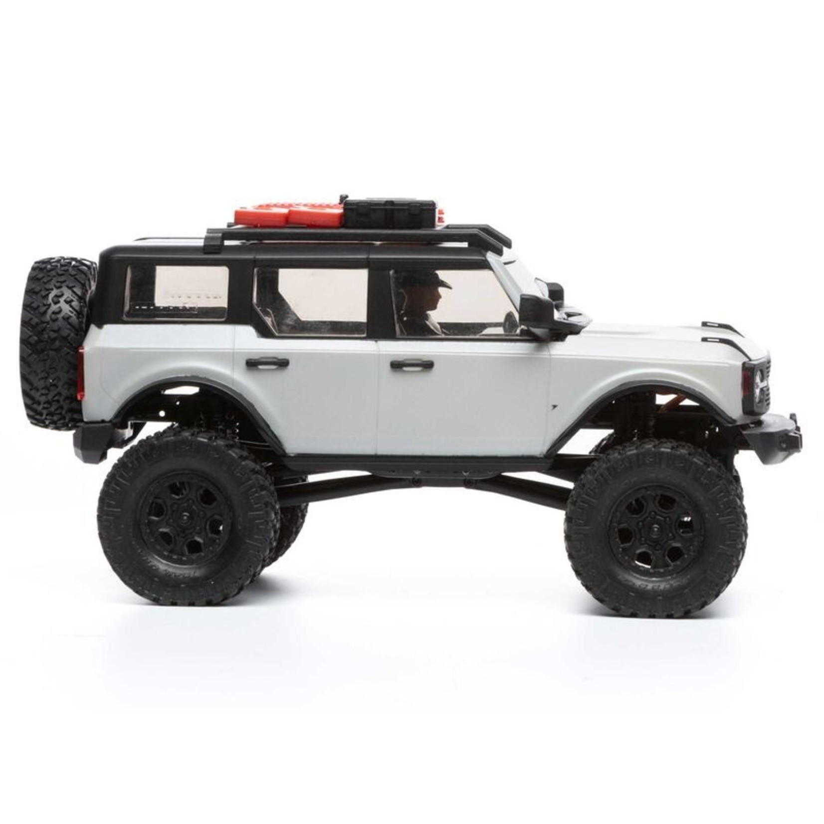 Axial Racing AXI00006T2  1/24 SCX24 2021 Ford Bronco 4WD Truck Brushed RTR, Grey