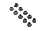 TLR (Team Losi Racing) TLR245017  M4 Flanged Lock Nuts (10)
