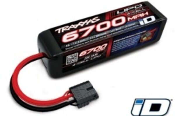 Traxxas 2890X 4S LIPO 6700MAH 14.8V 25C