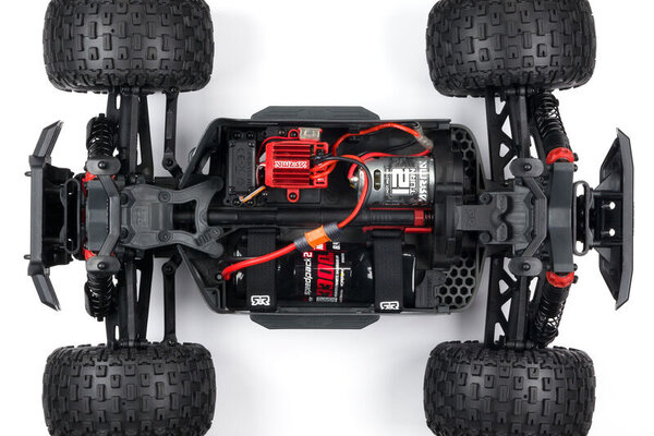 ARRMA ARA4202V3T1  1/10 GRANITE 4WD V3 MEGA 550 Brushed Monster Truck RTR, Blue