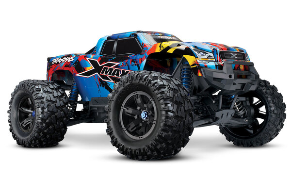 Traxxas X-Maxx®: Brushless Electric Monster Truck with TQi™ Traxxas Link™ Enabled 2.4GHz Radio System & Traxxas Stability Management (TSM)®