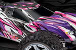 Traxxas 67076-4-PINK Rustler® 4X4 VXL:  1/10 Scale Stadium Truck with TQi™ Traxxas Link™ Enabled 2.4GHz Radio System & Traxxas Stability Management (TSM)®