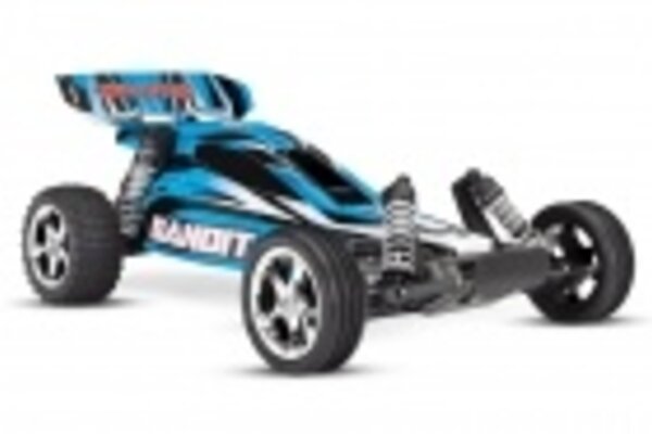 Traxxas 24054-1-BLUEX Bandit®: 1/10 Scale Off-Road Buggy with TQ™ 2.4GHz radio system