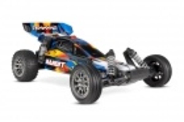 Traxxas 24076-74-BLU Bandit® VXL:  1/10 Scale Off-Road Buggy with TQi™ Traxxas Link™ Enabled 2.4GHz Radio System & Traxxas Stability Management (TSM)®