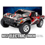 Traxxas 58024-REDX Slash: 1/10-Scale 2WD Short Course Racing Truck with TQ™ 2.4GHz radio system