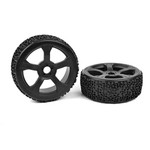 Corally (Team Corally) C-00180-376  Off-Road 1/8 Buggy Tires - Ninja - Low Profile - Glued on